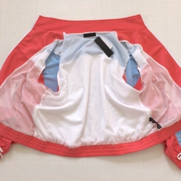 Lala Anthony Colorblocked Full Zip Stretch Jacket - Picture 13 of 16